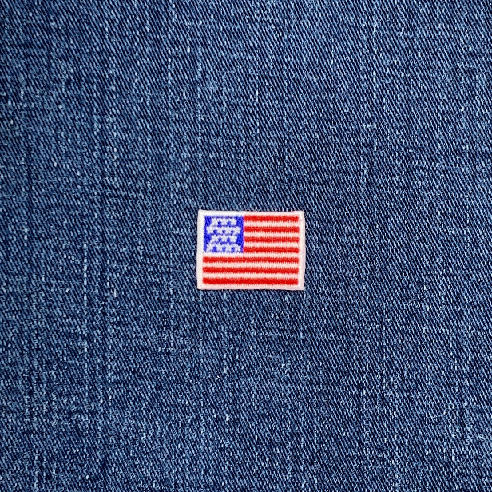 American Flag Applique Patch – Mini Embroidered America USA United States 1″