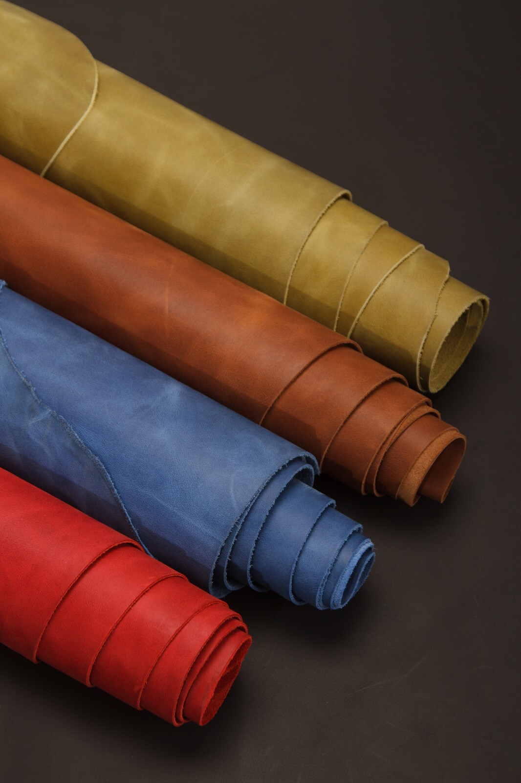 Tiana Full Hide Brown Genuine Leather – Premium Full-Grain Vegetable Tanned