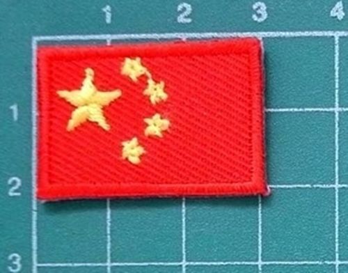 Flags of All Nations Embroidered Patch Uniform 2×3 cm Embroidery Custom Banner