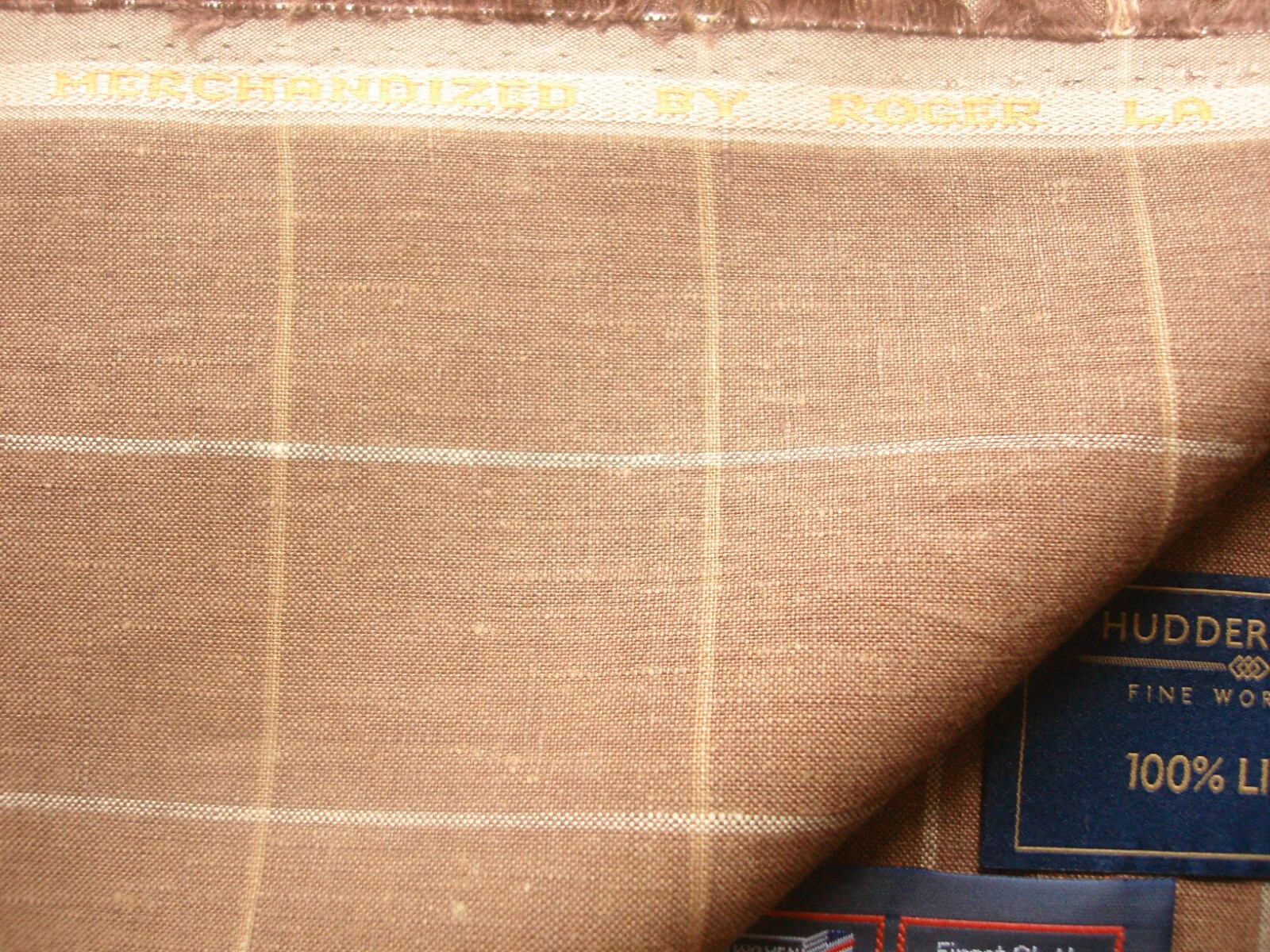 KITON WOOL JACKETING FABRIC “Vintage” MADE IN SCOTLAND FOR kiton – 2.0 m