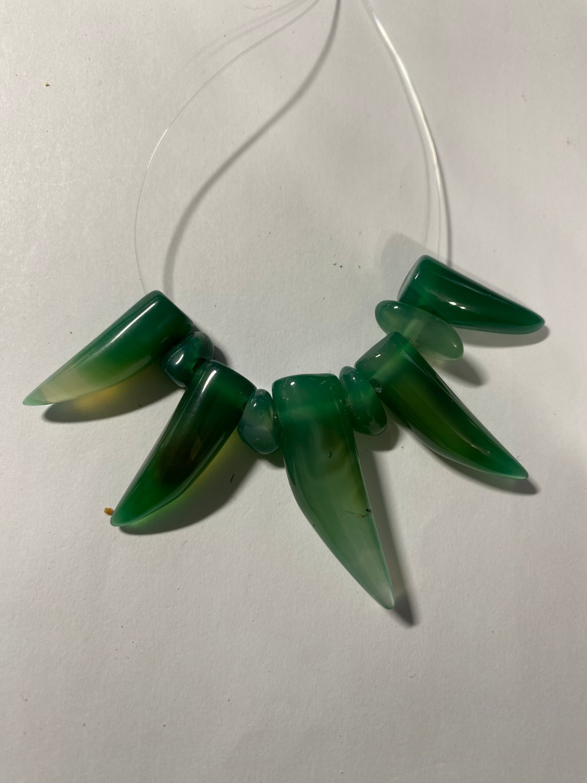 Green Yellow White Banded Druzy Agate Beads 10mm to 50mm