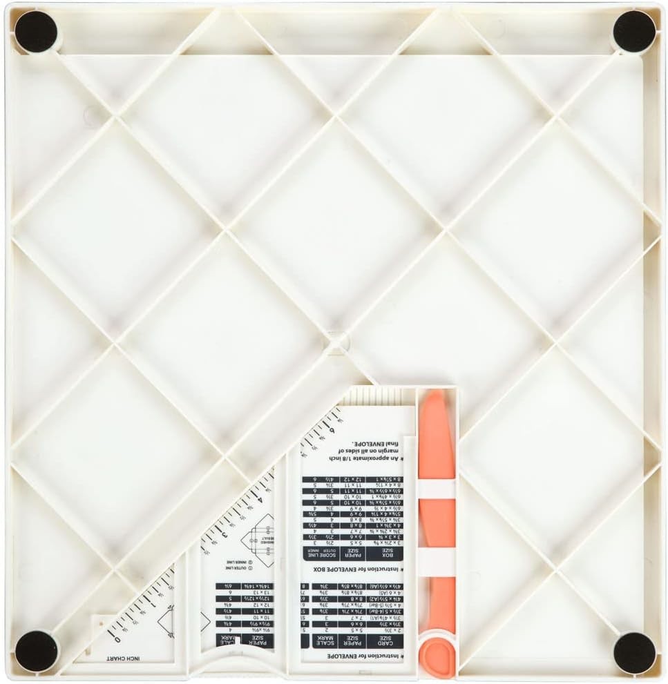 Scoring Board & Score and Fold Tool, 12 X 12 inch Multi-Purpose | Including a…