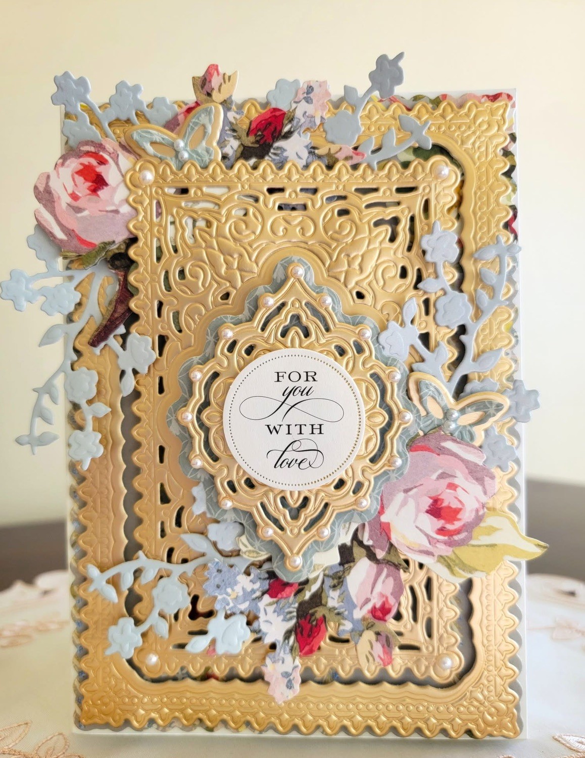 Anna Griffin Jasmine Concentric Dies, Graceful Layered Designs You Will Love