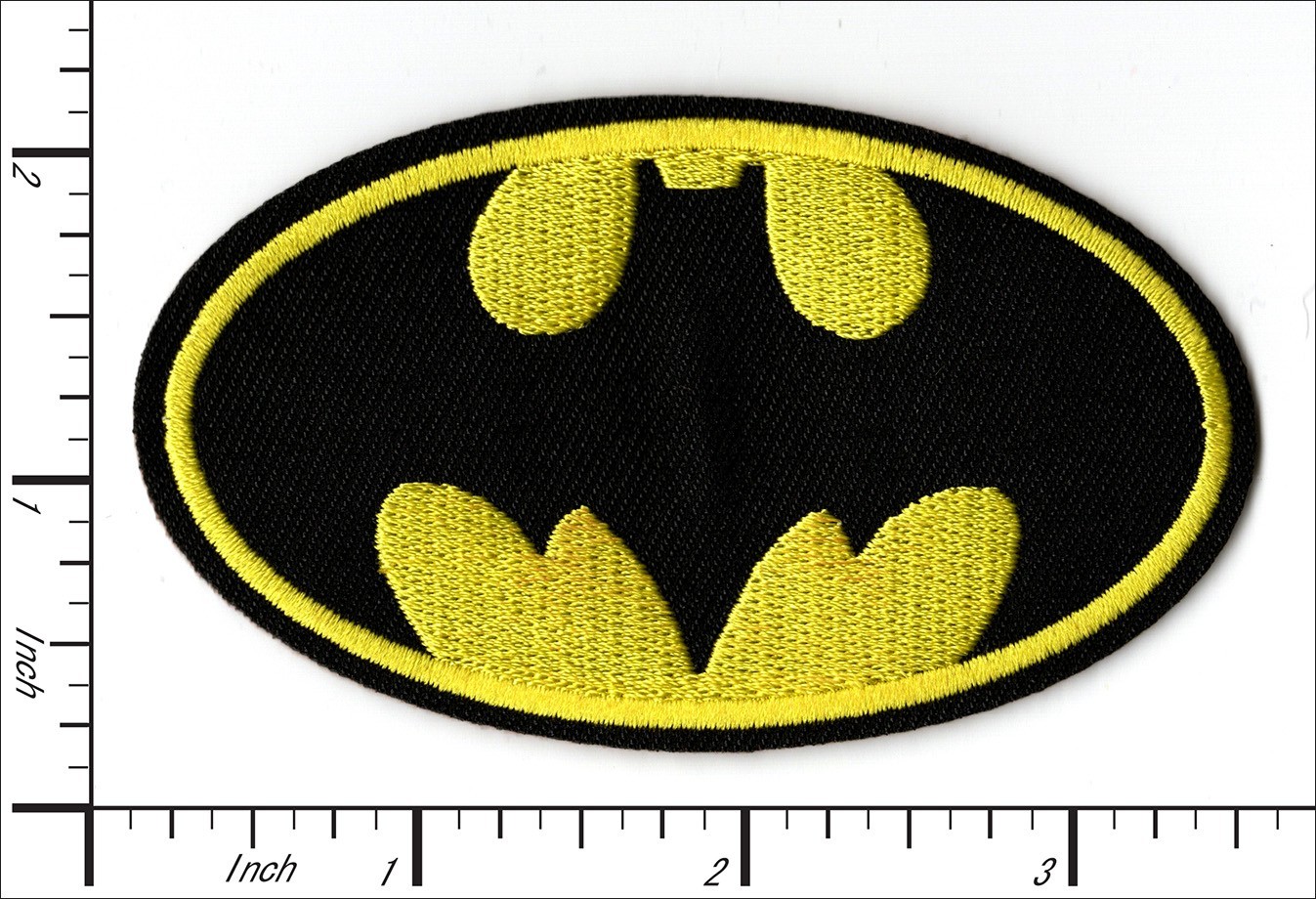 30 Pcs Embroidered Sew or Iron on patches Batman Logo Badge 87x51mm AP012aB2