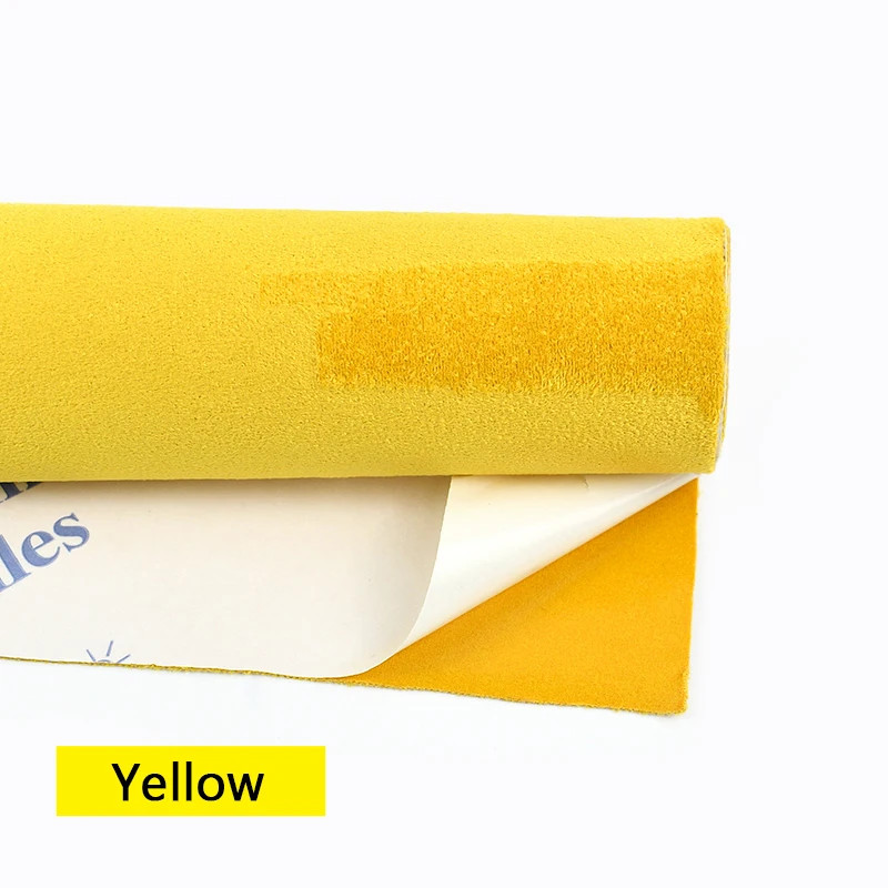 20X30Cm 50*143Cm Suede Fabric Self-Adhesive Adhesive Cloth for Car Interior Mod