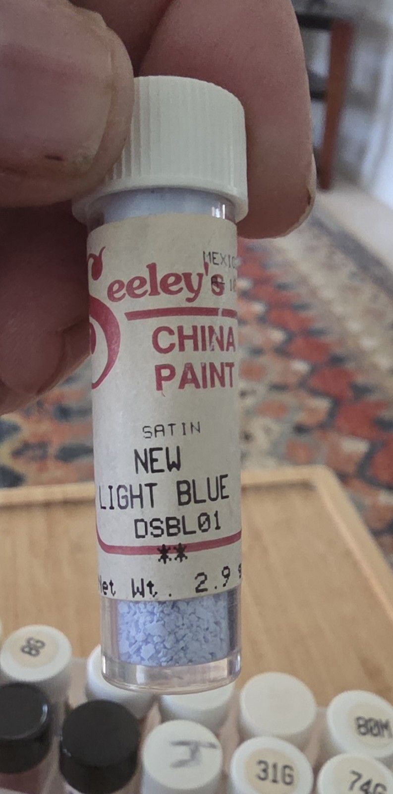 SEELEY’S Lot Of 20 China Paint Powders Vintage China Doll Paint Mostly Full