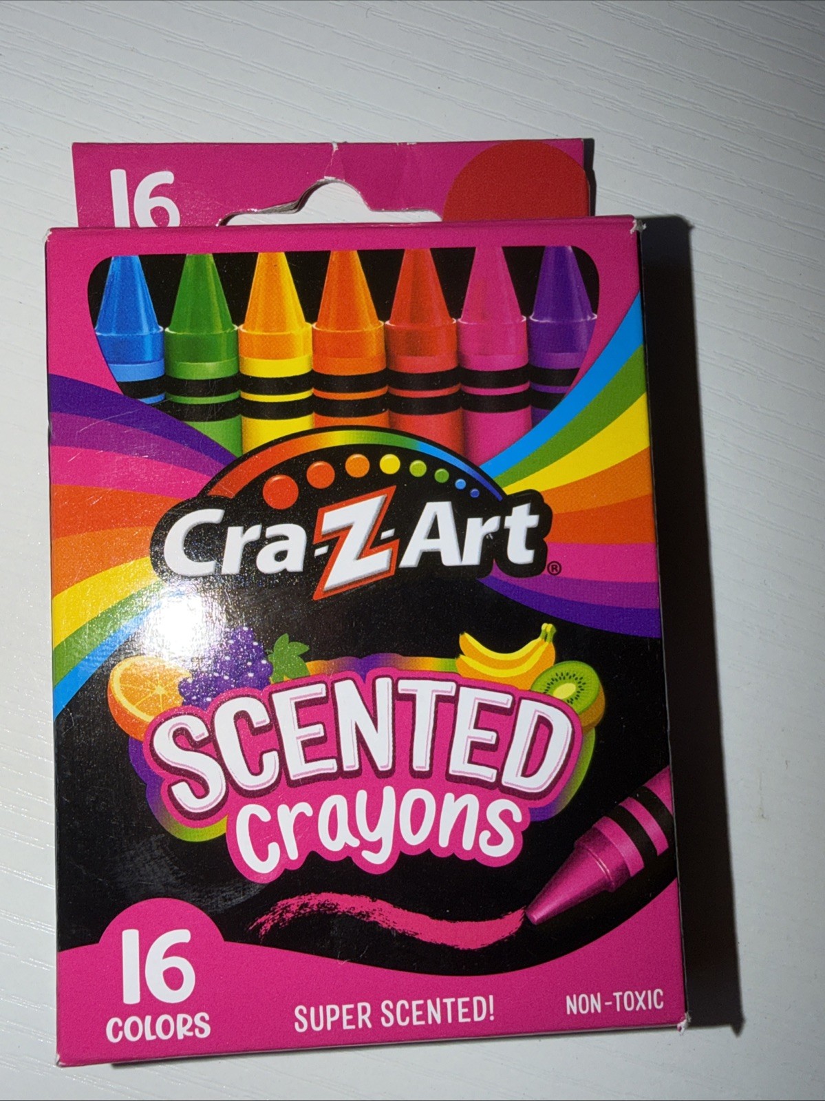 Cra-Z-Art Scented Crayons, 16 Colours Super Scented Non-Toxic From Usa ￼