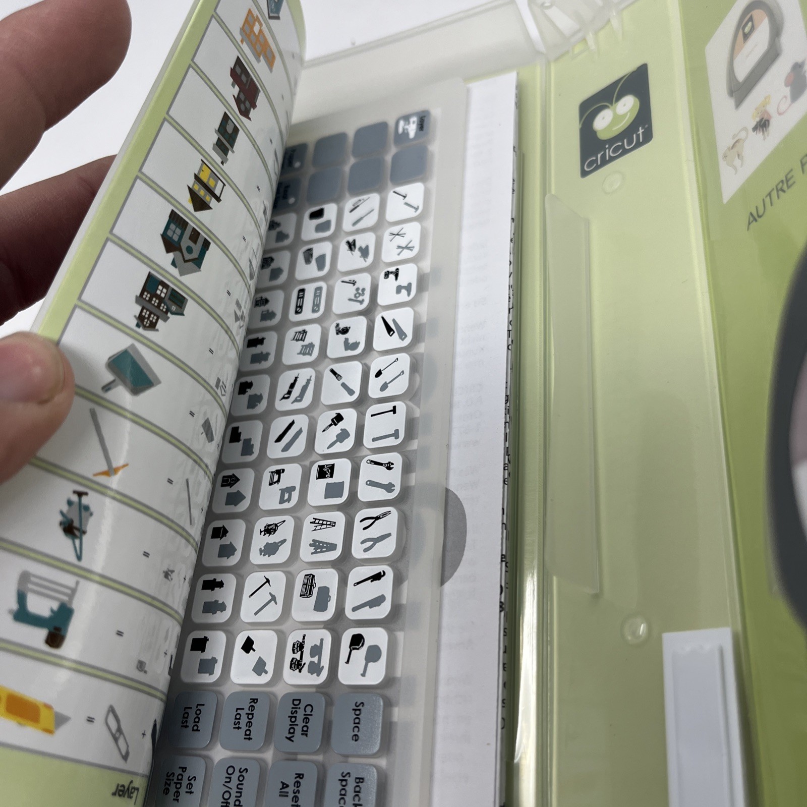 Cricut Cartridge – Handy Man – Complete Set 2000160 – Unknown Link