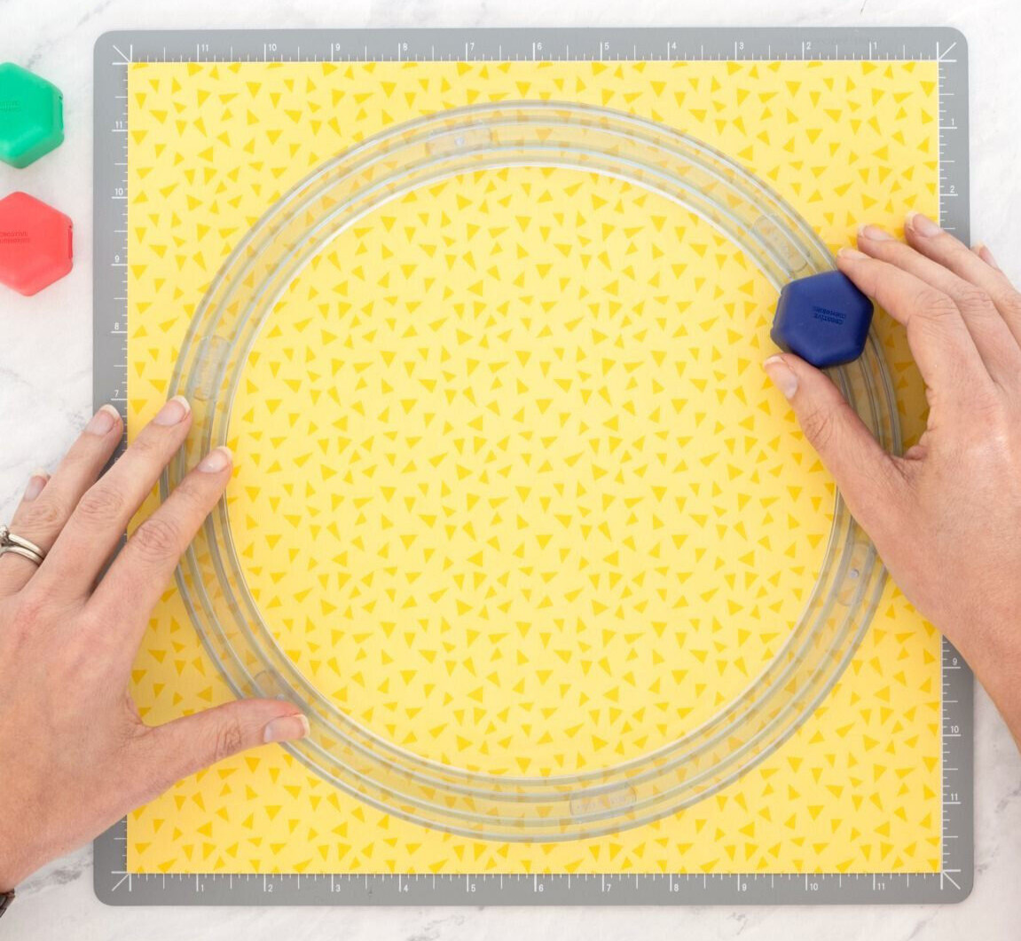 Creative Memories Jumbo Circle Custom Cutting System Pattern (CCS) NIP