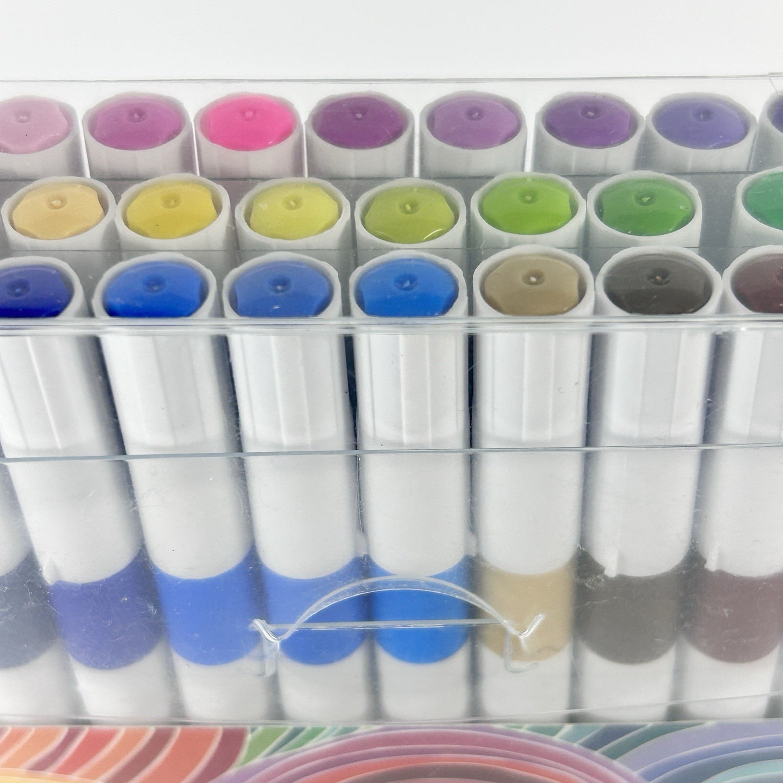 48 pc Set of CHROMATEK Acrylic Paint Pens for Rock, Glass, Wood, Plastic, Fabric