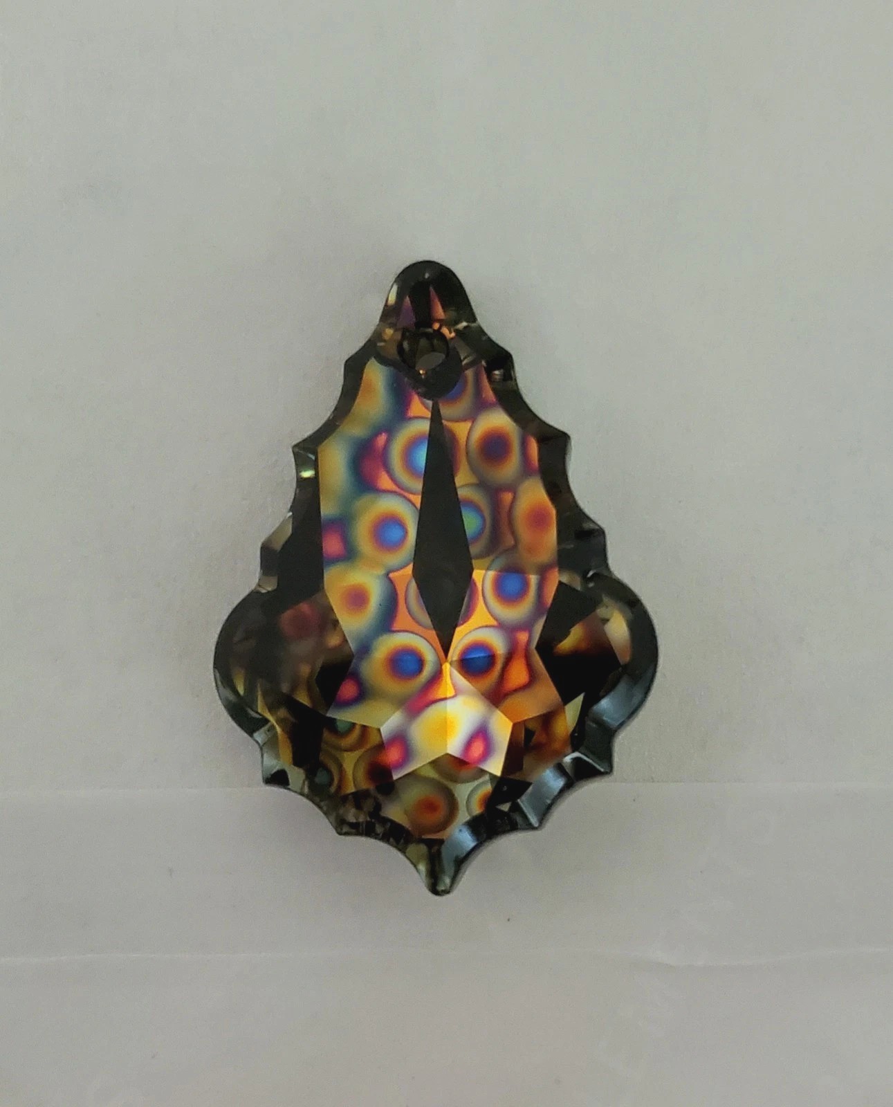 Swarovski 38mm Baroque Pendant Peacock Eye 6090 6091 Large (1pc)