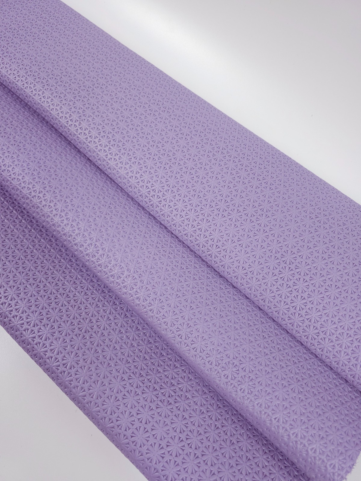 Sweet Lavender Star Anise Embossed Texture Leather