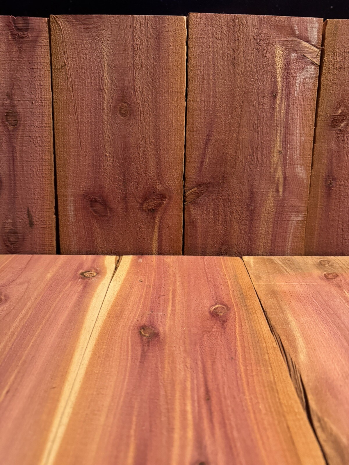 Exotic Aromatic Eastern Red Cedar Craft Boards, 1” Thick X 5” Wide X 10”. Long