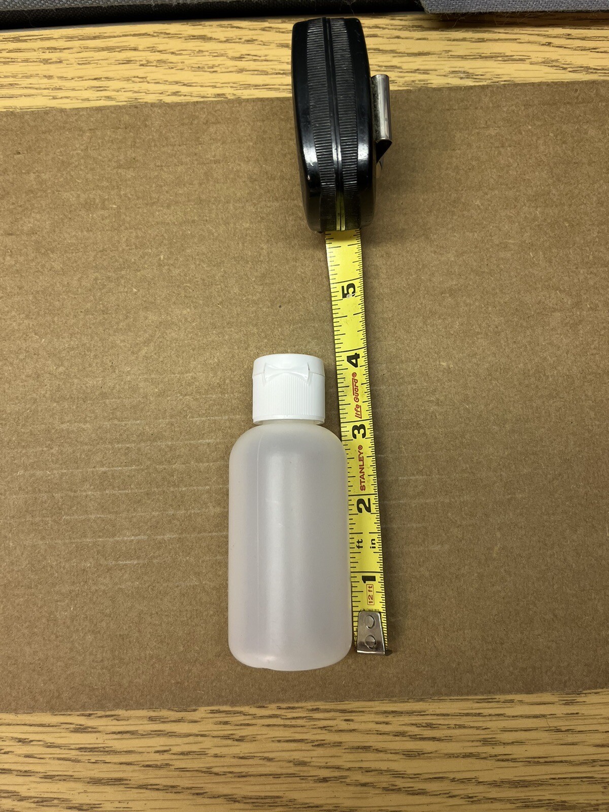 100 pack- 2oz (60mL) Plastic Boston Round Squeeze Bottles (With Caps) GOOD QUAL