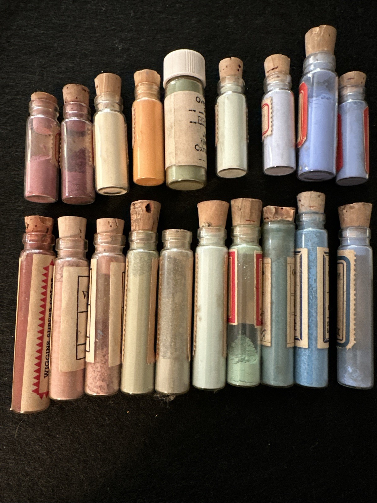 🎨 Vintage China Painting Overglaze Enamel Powder Lot 19 Lister’s Fry’s Chapman