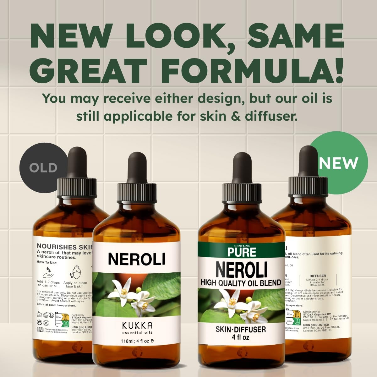 100% Pure Neroli Oil – 4 Fl Oz 4.00 (Pack of 1),