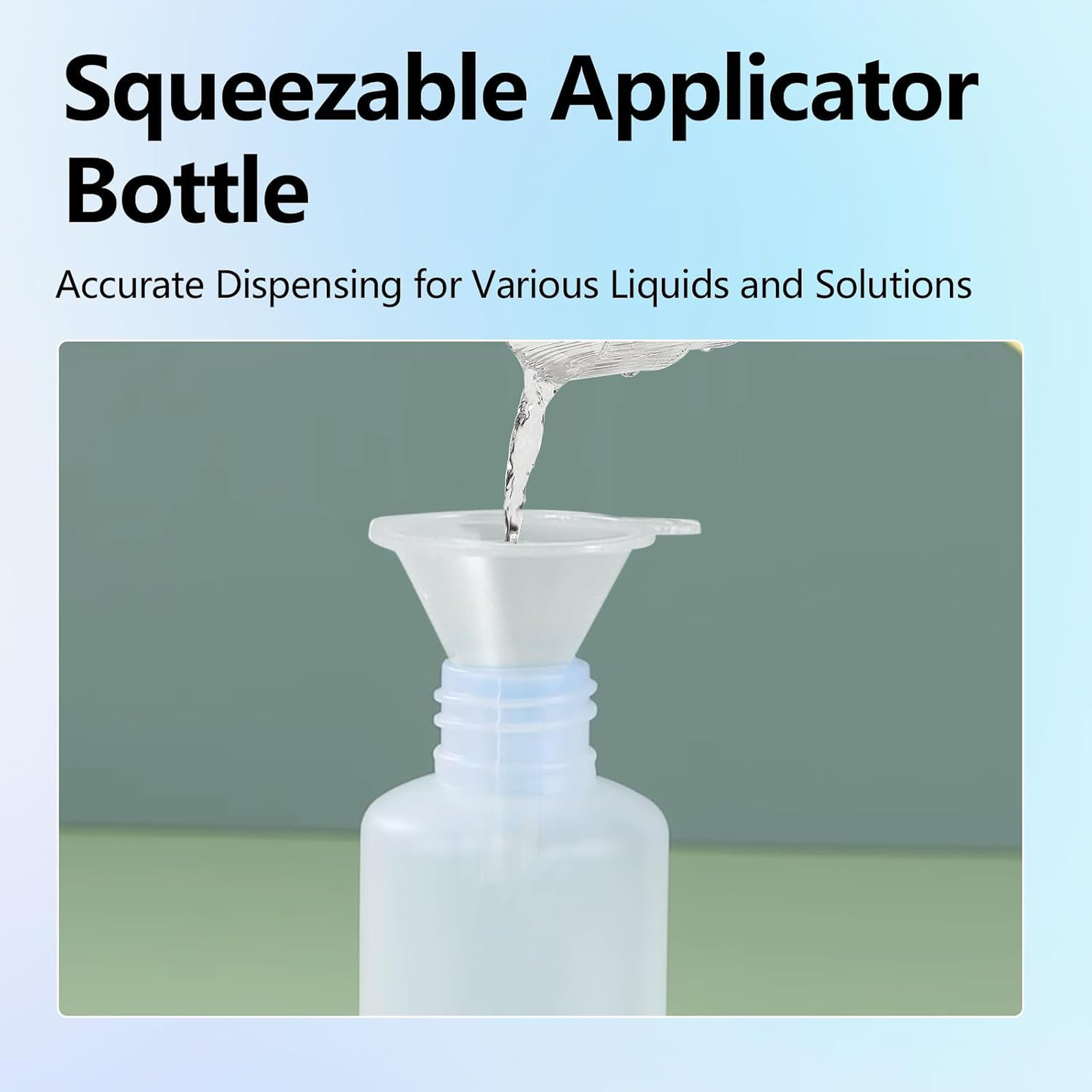Applicator Bottle 1oz 30ml Needle Tip Squeeze Bottle 3 Pack Fine Tip Refillable