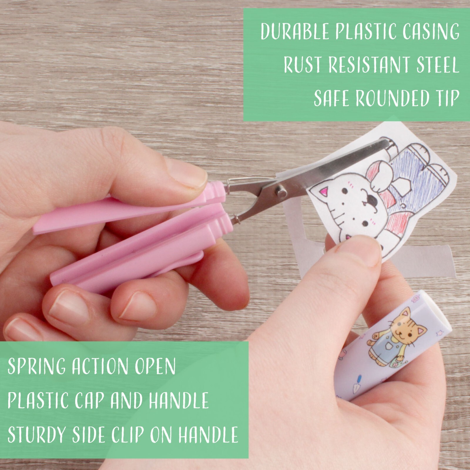 Mini Pen Style Portable Safety Scissors
