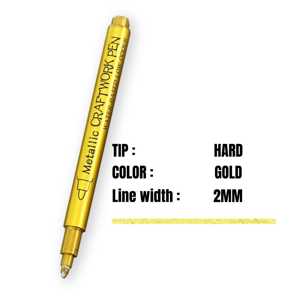 Waterproof Permanent Paint Marker Pen For Car Tyre Tire Tread Rubber Metal Wood