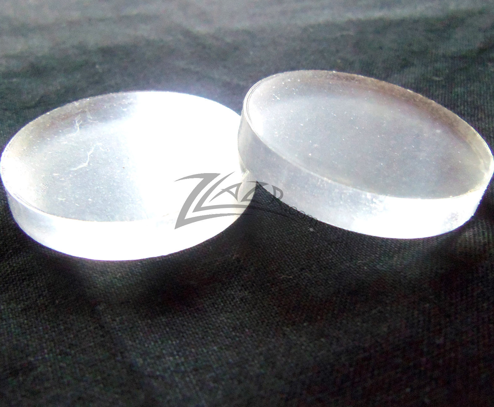 20 1″ x 1/4″ THICK Clear Acrylic Circle Disc Custom Craft Plastic Plexiglass USA