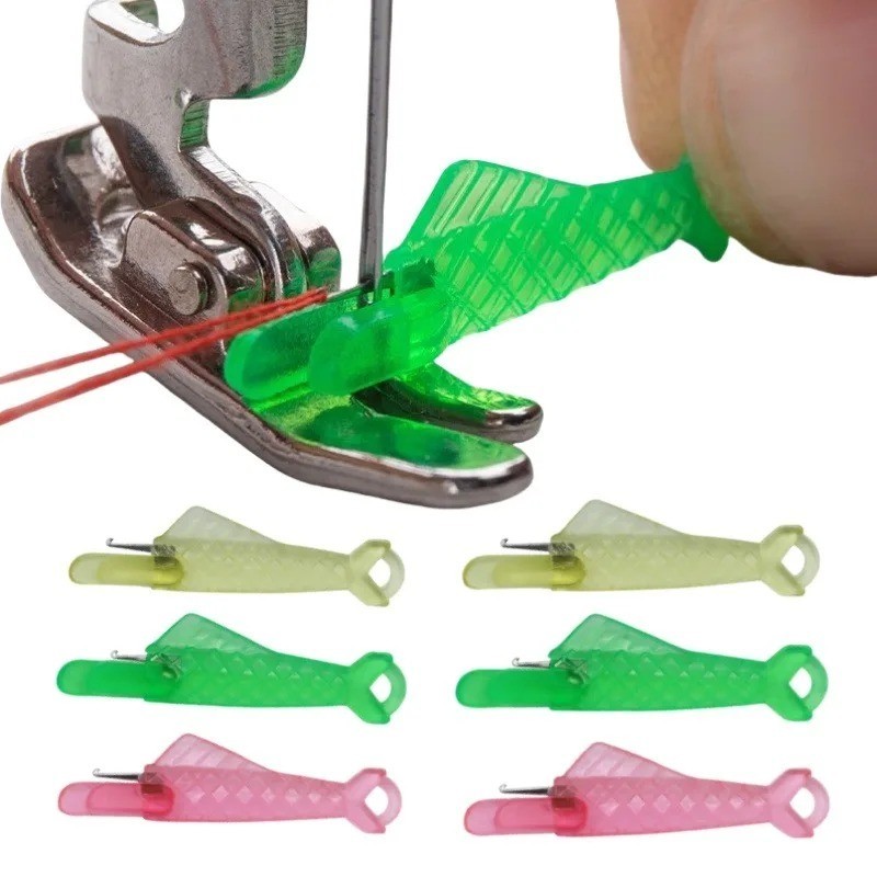 5/10/30PCS Mini Needle Threader DIY Tool Home Hand Sewing Machine Device Thread