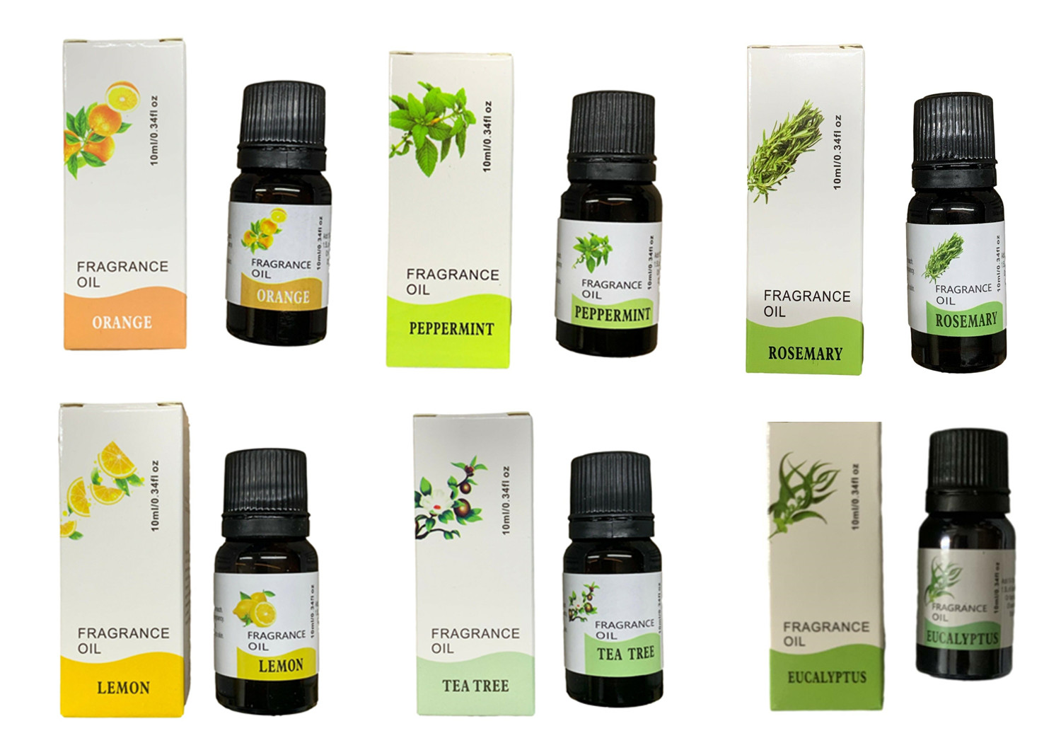 Essential Oil Set Therapeutic Grade Fragrance Oils 12 Pack Set Wholesale Bulk