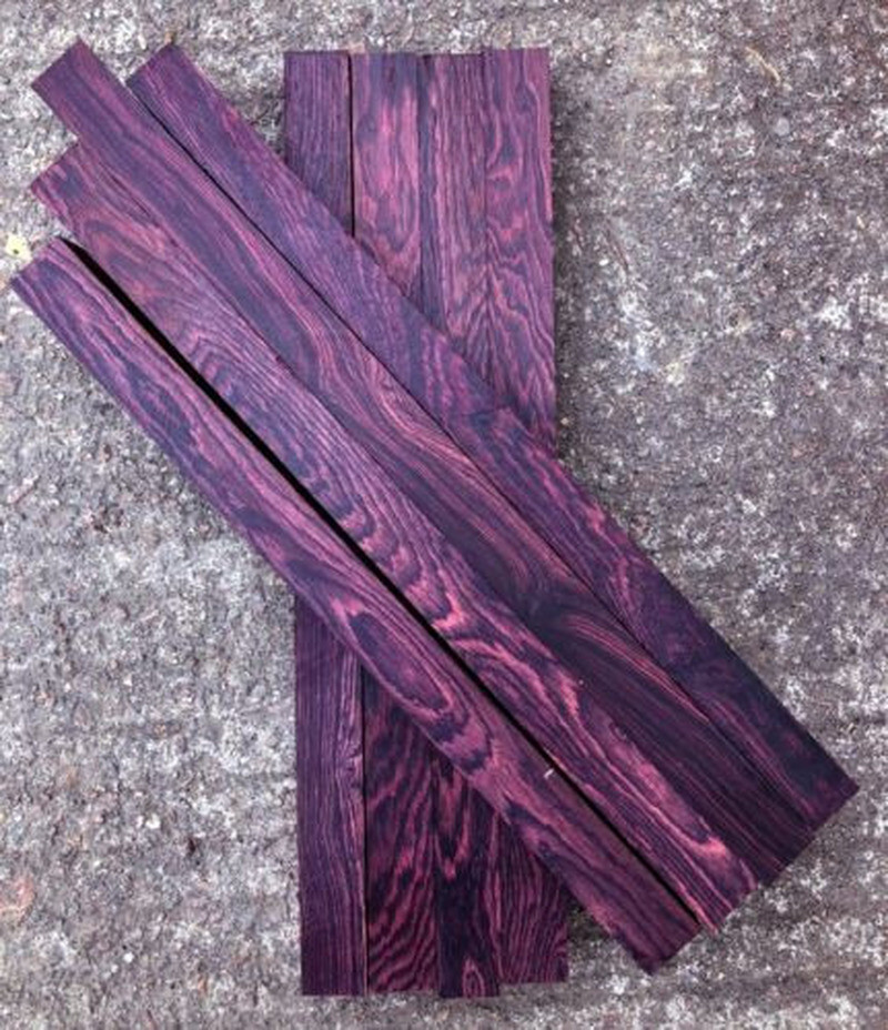 Sandalwood Purple Timber Blank Turning Knife Door Pen Handles Lumber Pool Cue