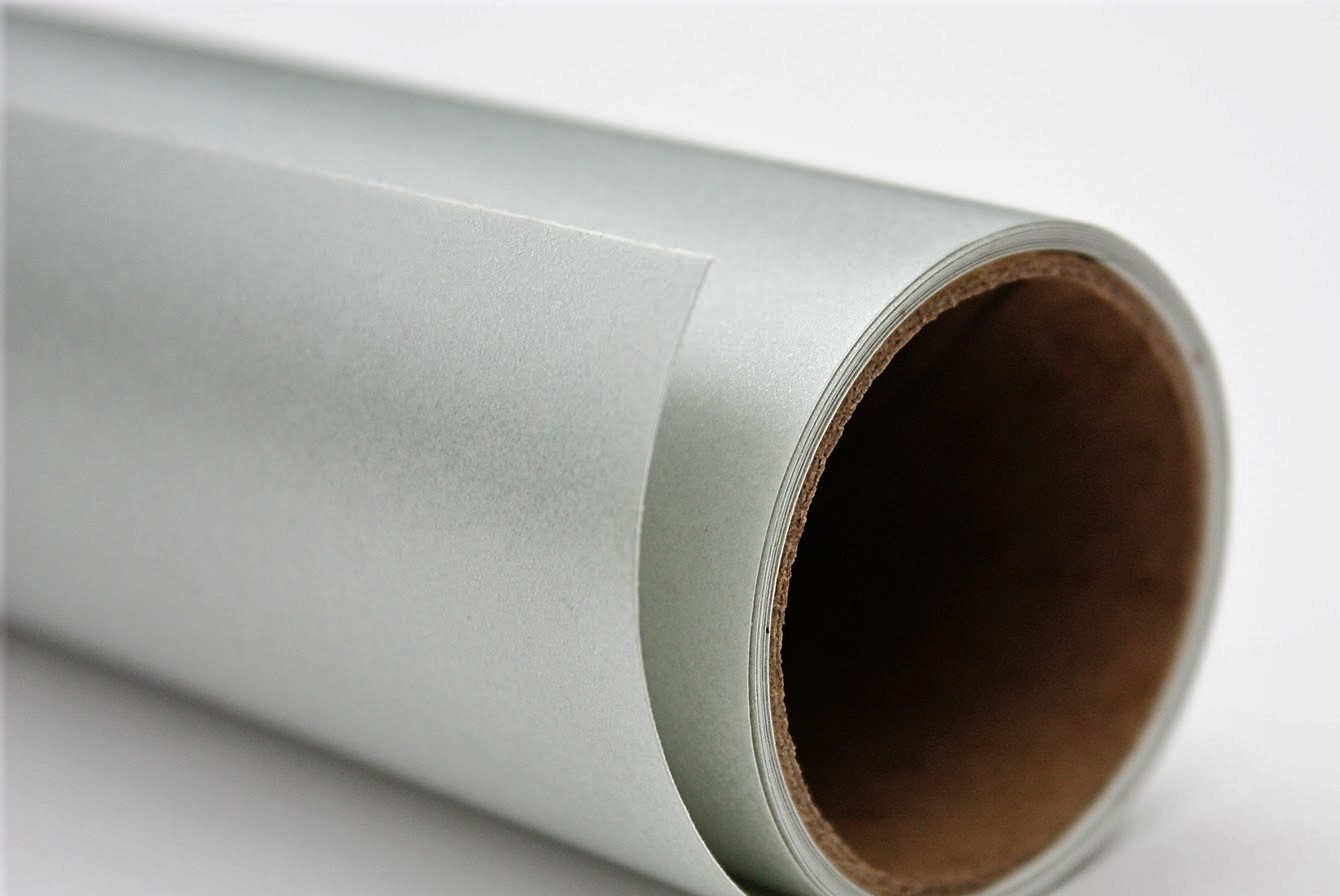 Frosted White Etch-Glass Office Privacy Window Self-Adhesive Vinyl Solvent Latex