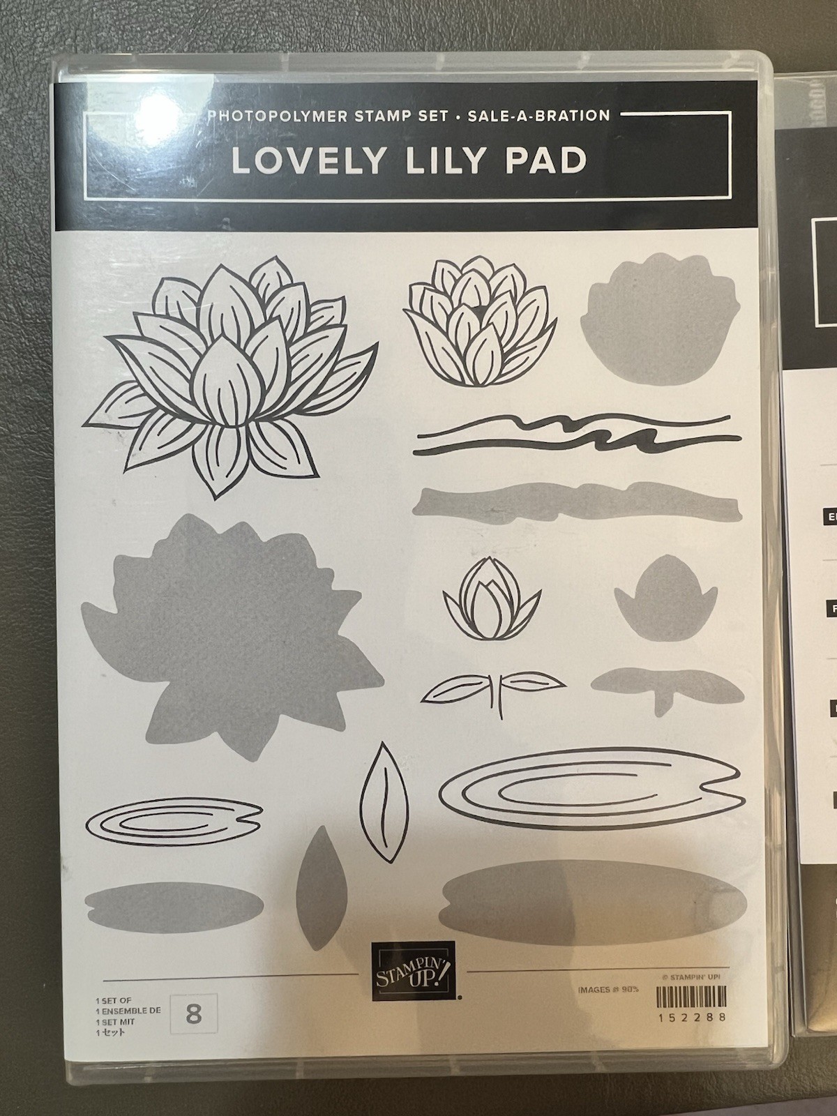 Stampin’ Up! Lovely Lily Pad Stamp Set & Coordinating Lily Pad Dies Bundle