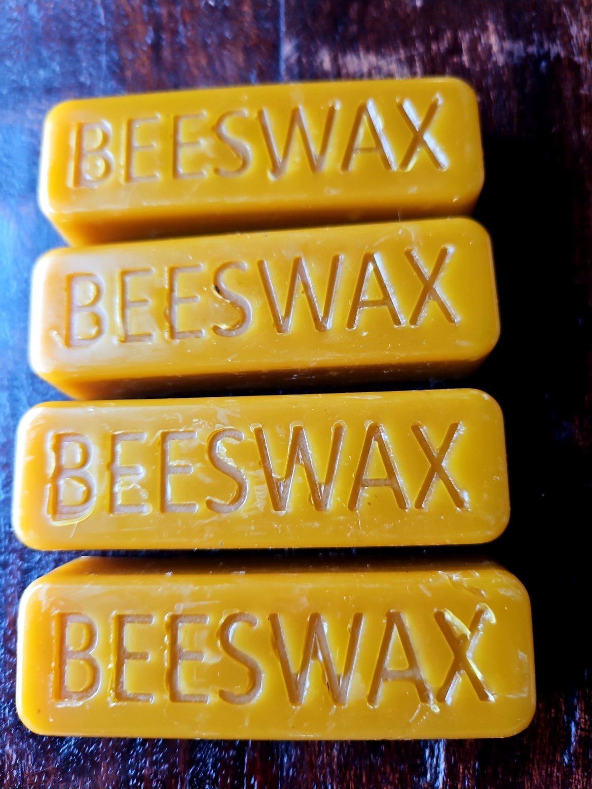100% Pure Beeswax Filtered 4 – 1 oz. Bars Hawaii Natural Aromatic Pure Ka’u USA