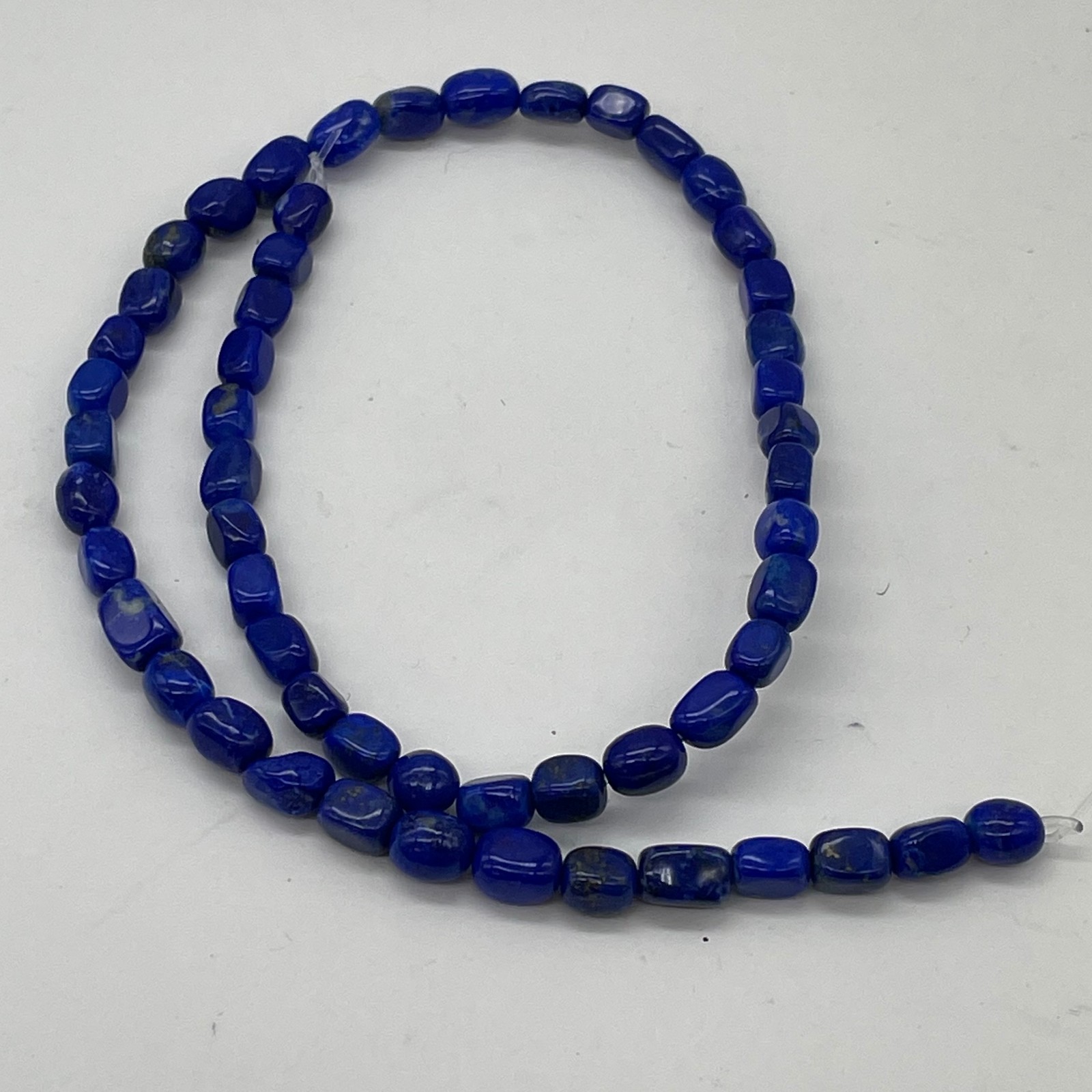 Laps Lazuli Nugget Beads | 7.5×7.5×5 – 7x5x5mm | Blue | 50 Bead Strand |