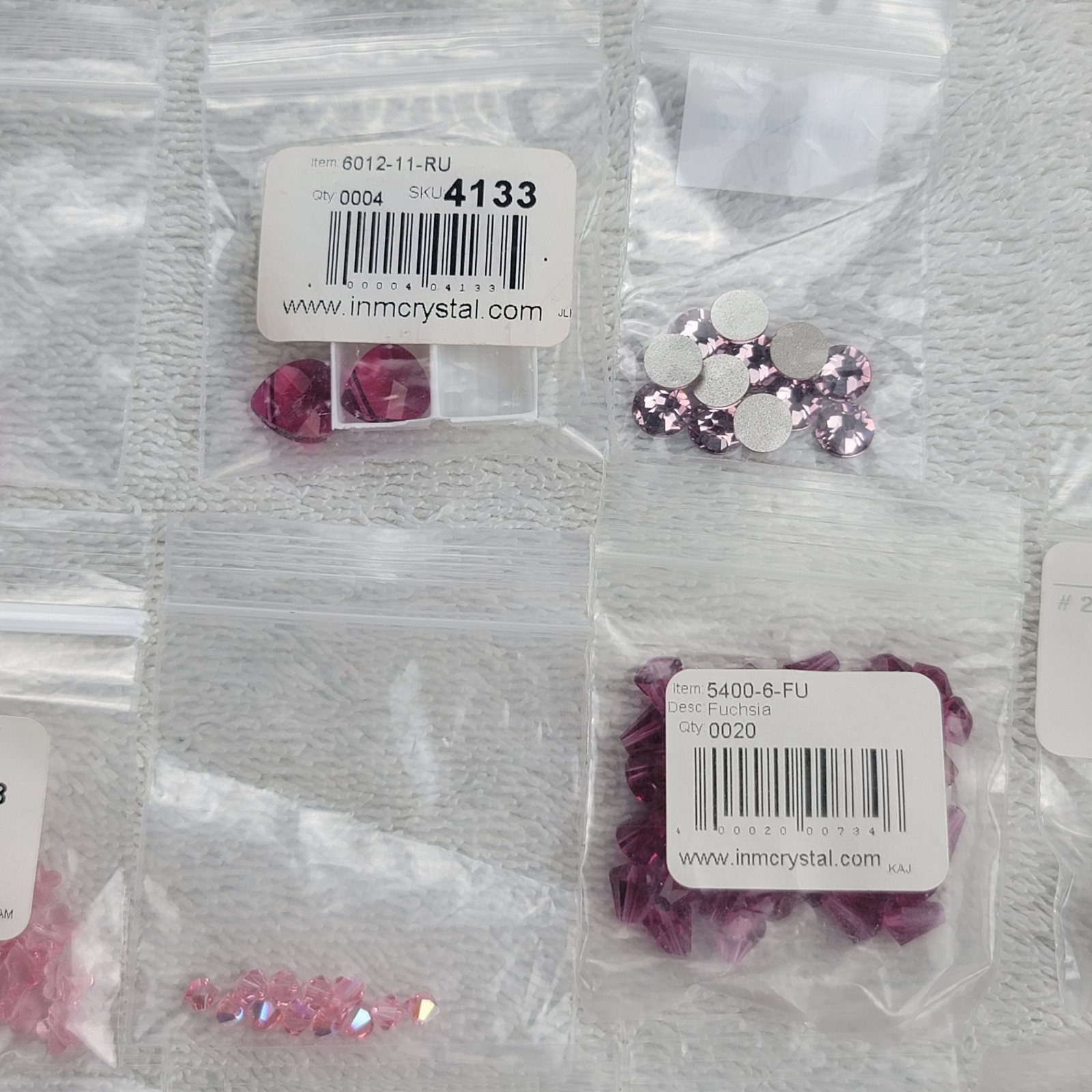 Swarovski Crystal Beads Lot Pendants Rivoli Flatback Pearls Qty Approx 4320 1122