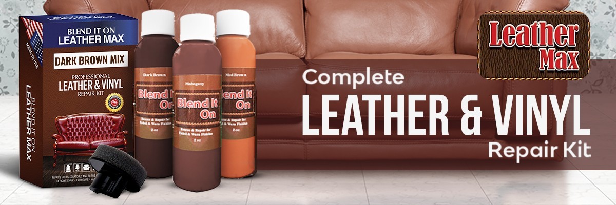 XL Leather Repair Kit Dark Brown, 6 Full Ounces for Furniture, Jacket, Sofa, Ect