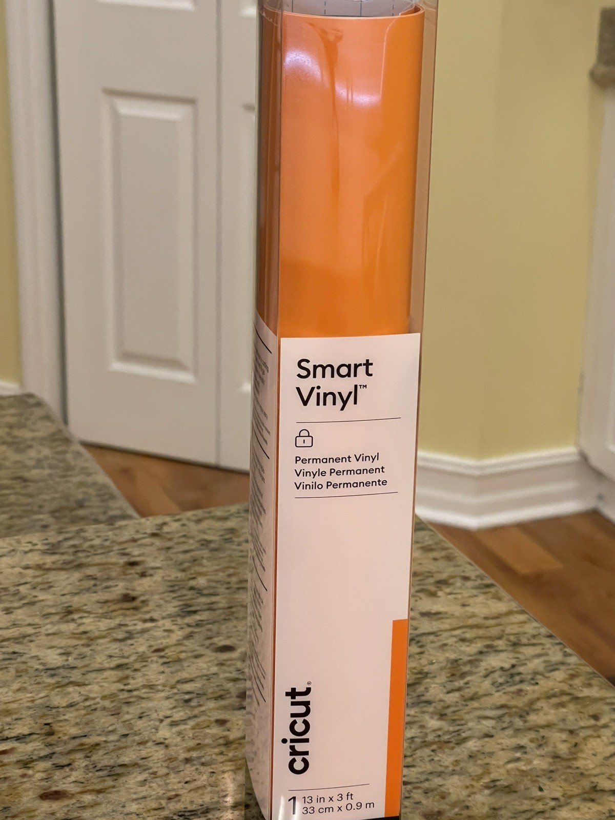 Cricut Smart Vinyl Permanent Matte 13in X 3 Ft Roll Explore 3 Maker 3 ORANGE
