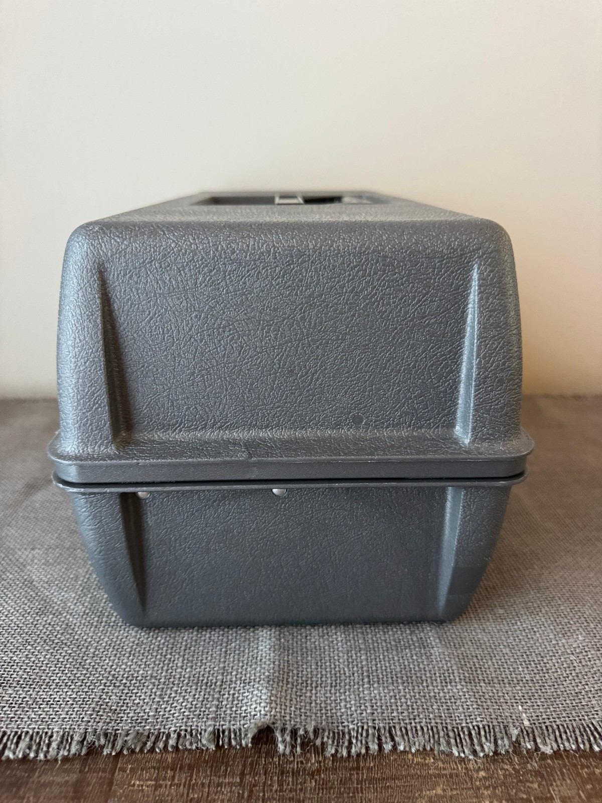 Vintage Art Bin 3 Tray Organizer Box 8413 1990s Gray Craft Storage Box USA MADE