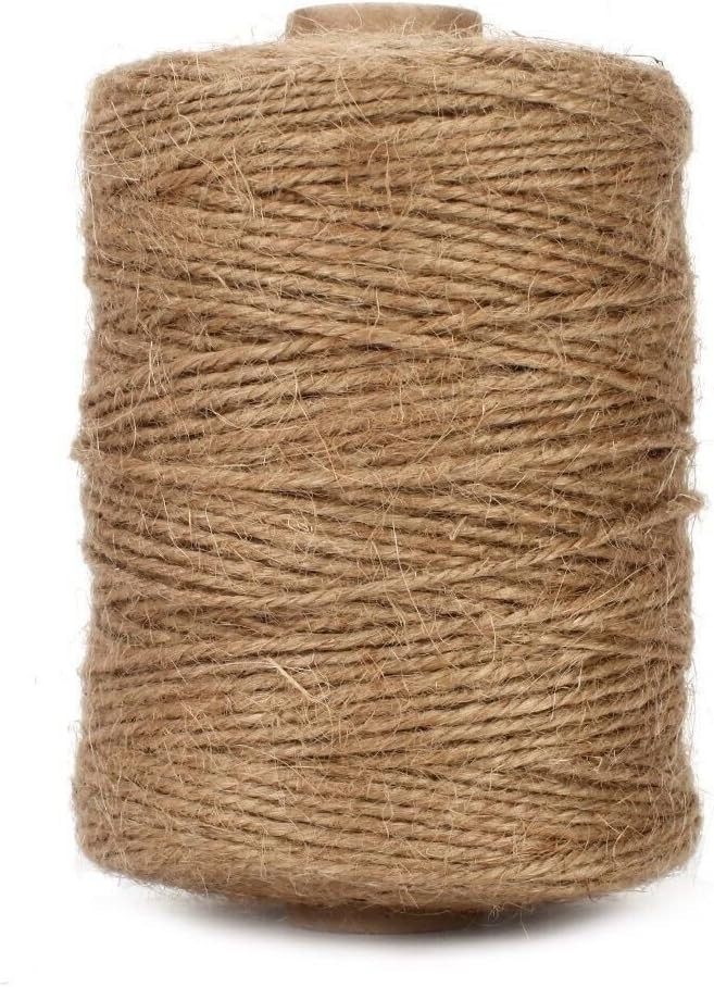 Eco-Friendly 500ft Jute Twine – Durable Craft Rope for Weddings & Festive Events