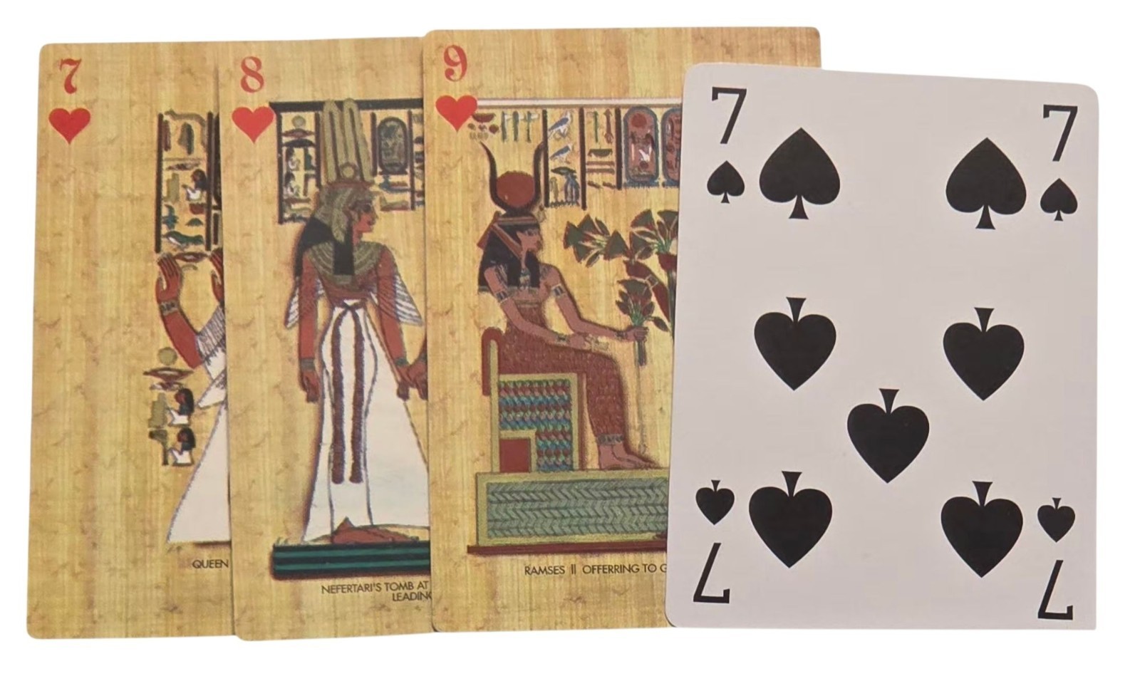 Ancient Egypt Glyphs Art Ramses II Nefertiti Cards Junk Journal Scrapbook