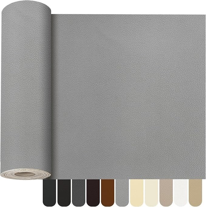 Self-Adhesive Vinyl Fabric Faux Leather Repair Patch for Car seat Sofas Kit