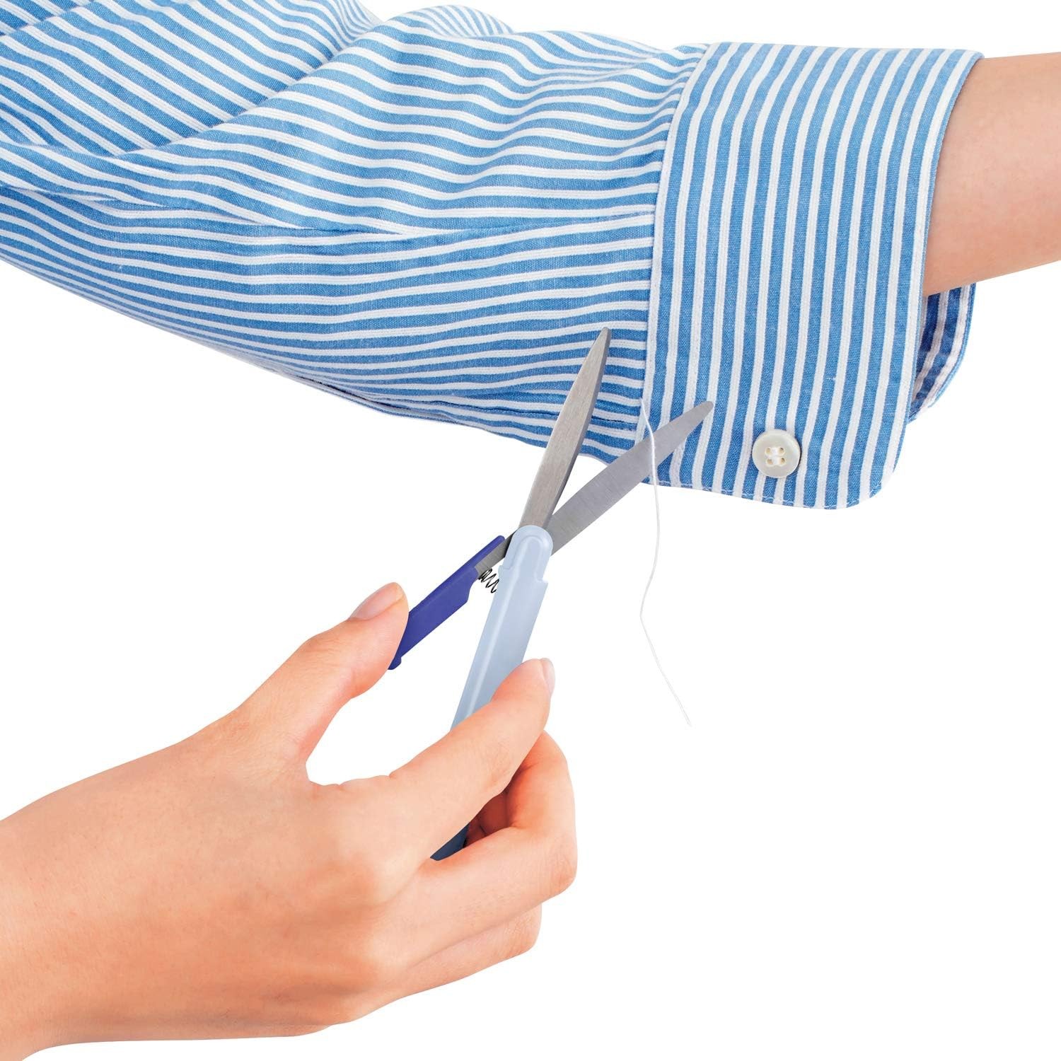Pen Style Non-Stick Compact TSA Twiggy Scissors with Cover – Pen-size Scissors