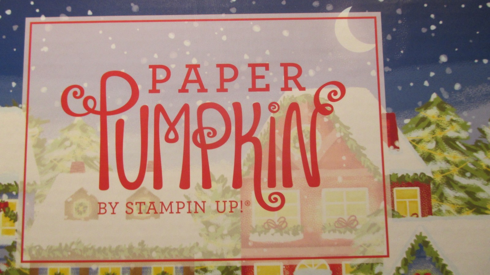 Stampin Up HOME FOR THE HOLIDAYS Oct 2023 Paper Pumpkin Kit NEW but opened box