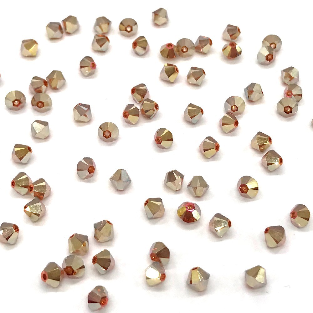 Swarovski 5328 XILION Crystal Bicone Beads Wholesale Factory Pack * AB / SHIMMER