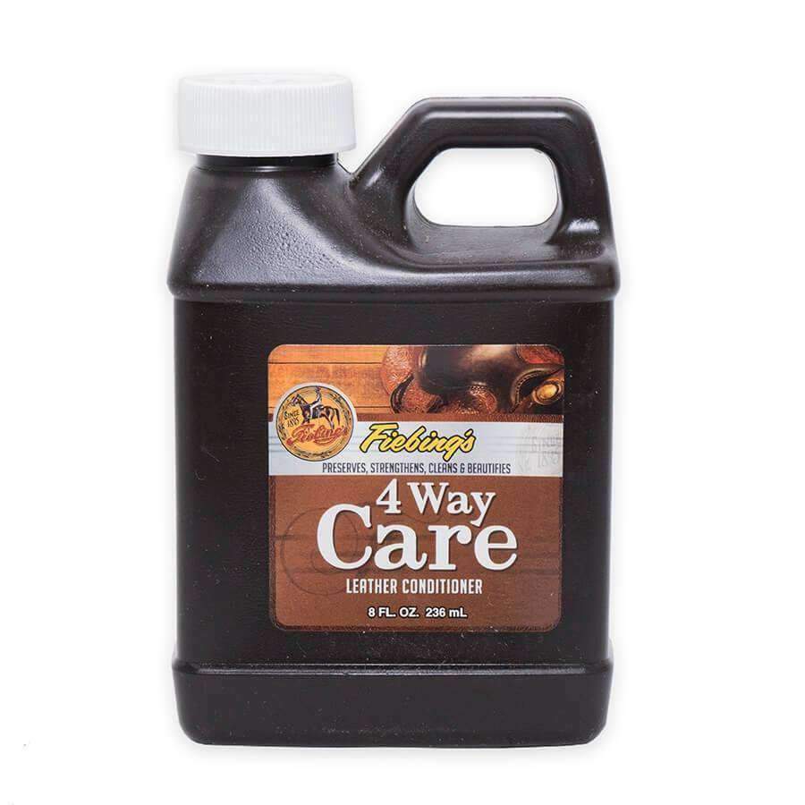 Fiebing’s 4-Way Care Leather Conditioner Cleaner Protector Preservative – 8 oz