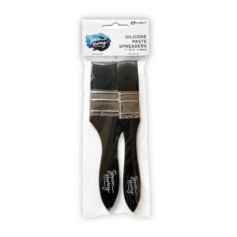 Simon Hurley SILICONE PASTE SPREADERS (1 Pack of 2 Spreaders 1″ & 2″) HUA93367