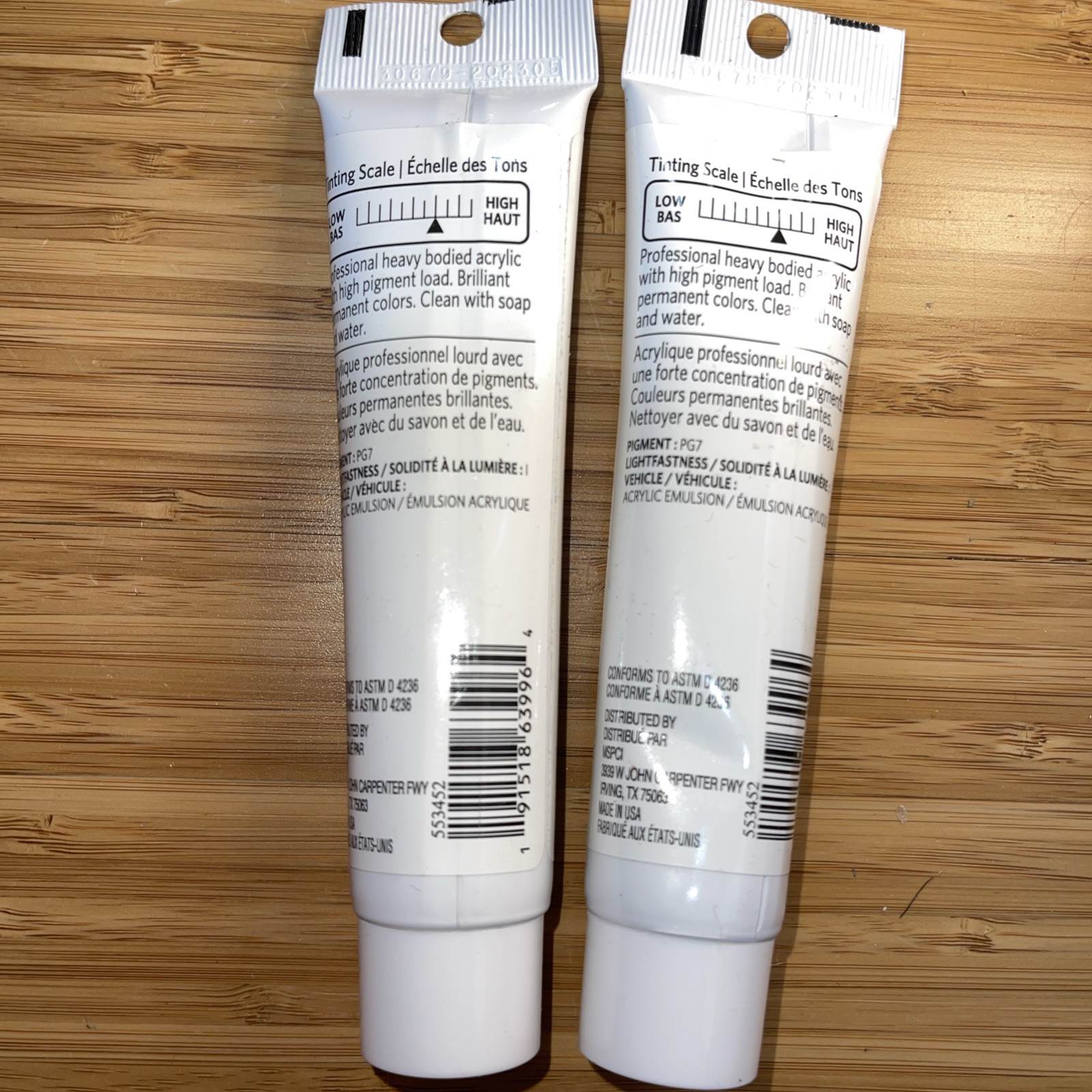 2x High Viscosity Acrylic Paint Level 3 Artist’s Loft Phtalo Green Blue Shade