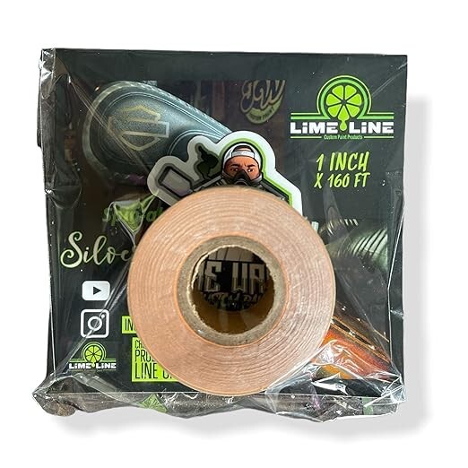 LiME LiNE Spinable Gold Leaf 1 inch x 160 ft Roll