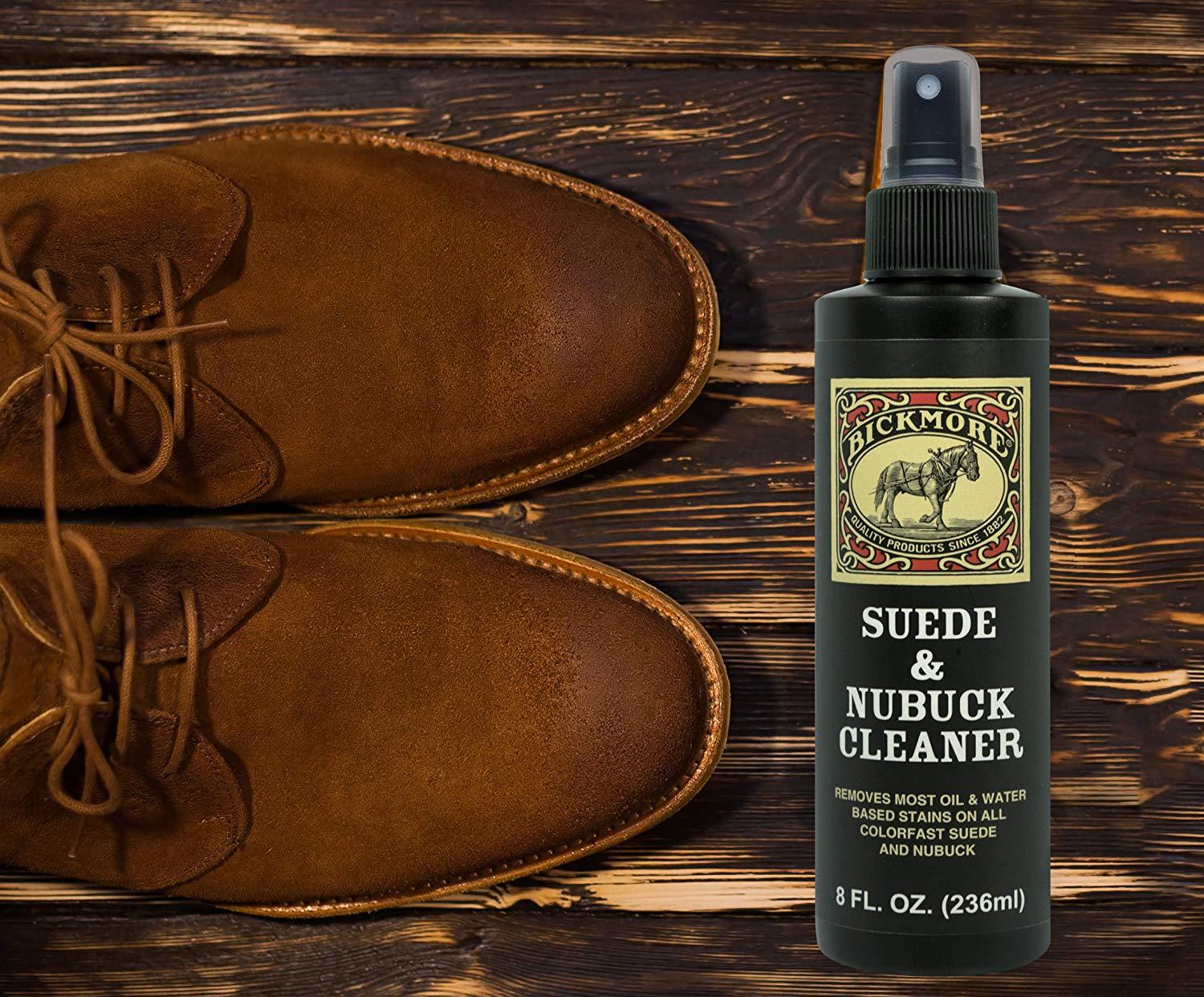 Bickmore Suede & Nubuck Cleaner – Remove Stains From Shoes, Boots Purses & More