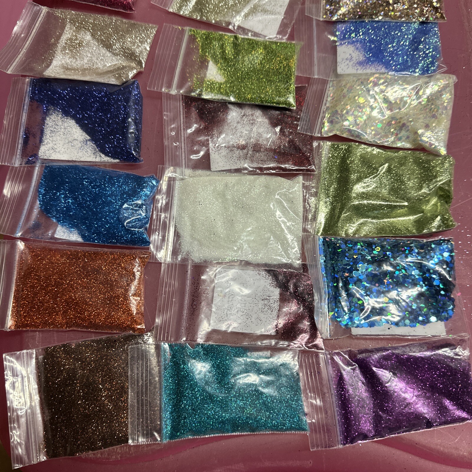 Huge Lot Of Quality StarCraft Glitter For Crafts Projects comes with container