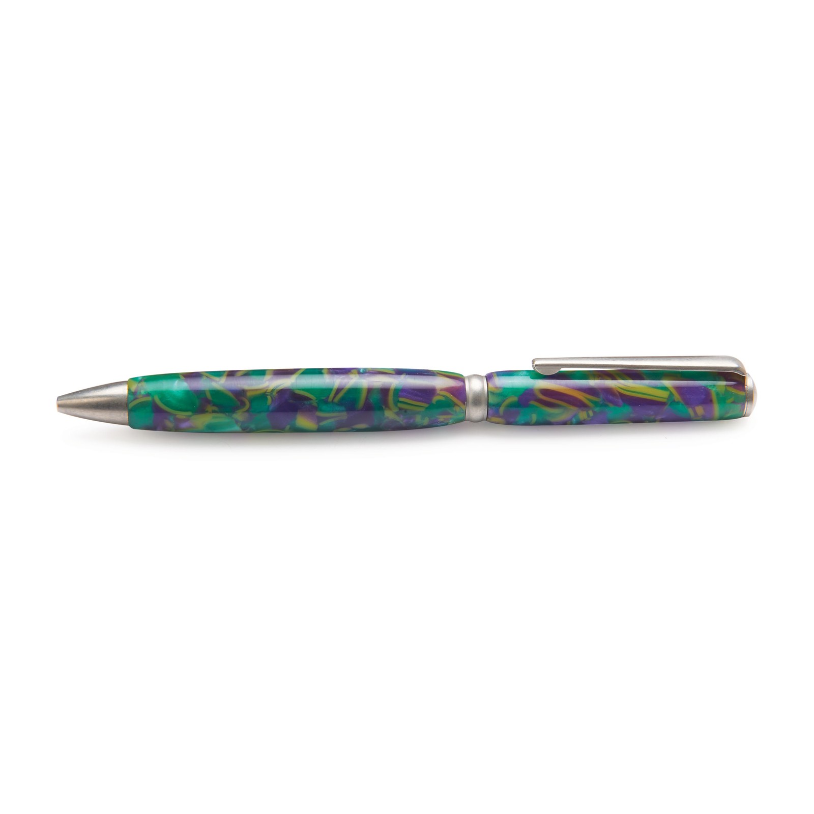 WoodRiver 7 mm Slim Style Ballpoint Pen Kit – Antique Nickel