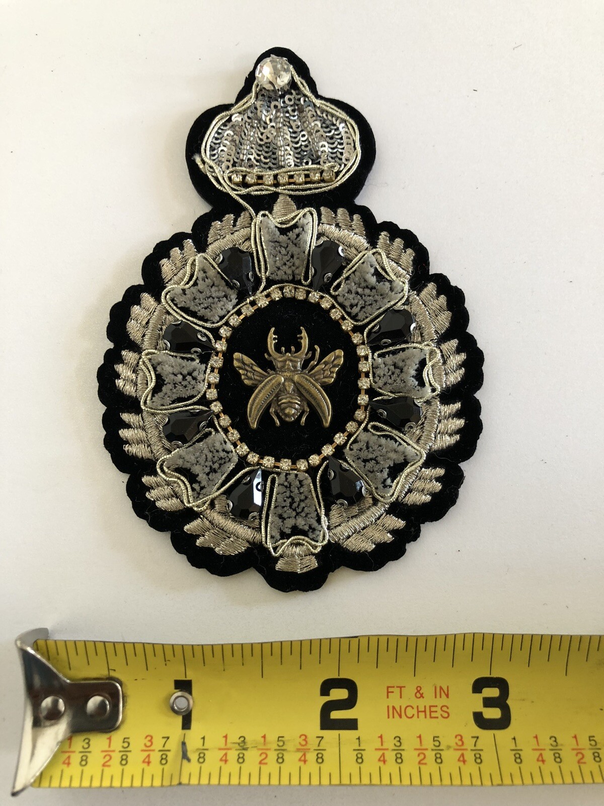 Various Iron on & Glue on 3D Embroidery Patches