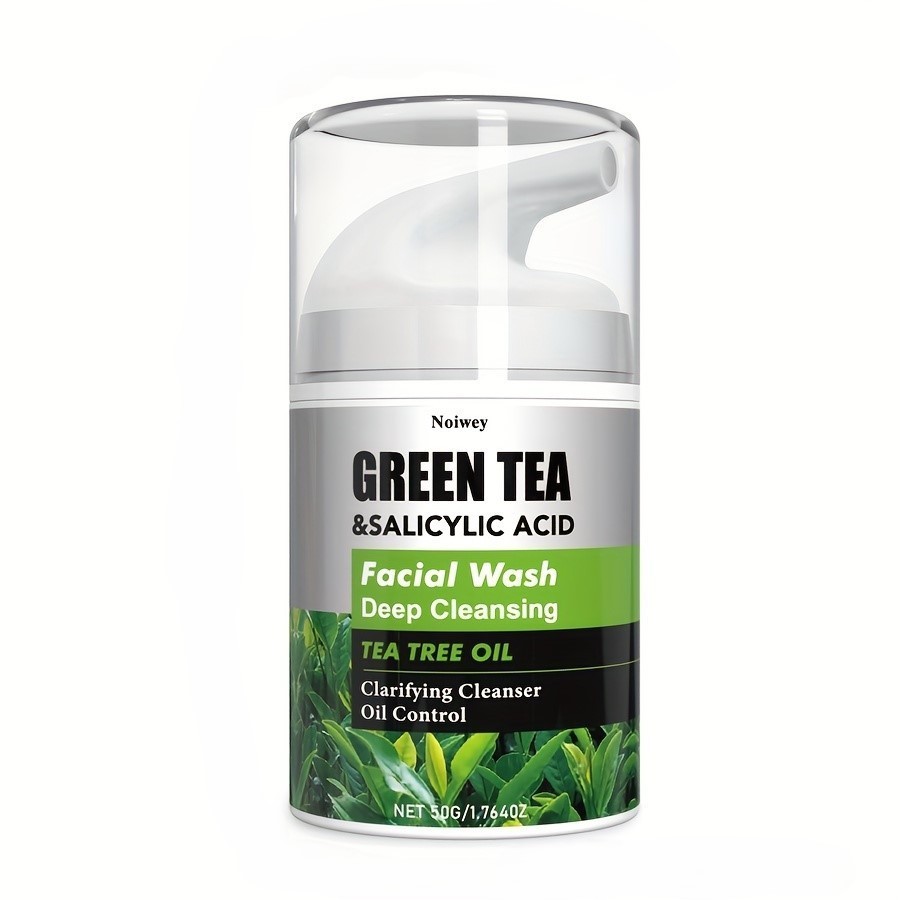Green Tea & Salicylic Acid & Turmeric, Oil Facial Cleanser, Creates SMCU20557